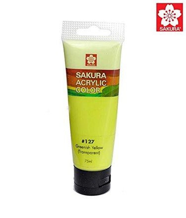 Sakura Acrylic Paint Tubes 75ml